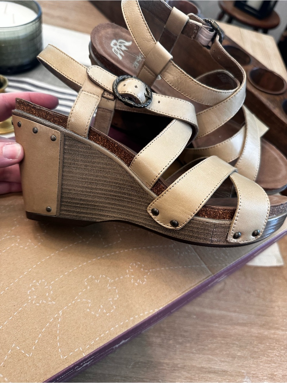 Dansko sandals - wedge